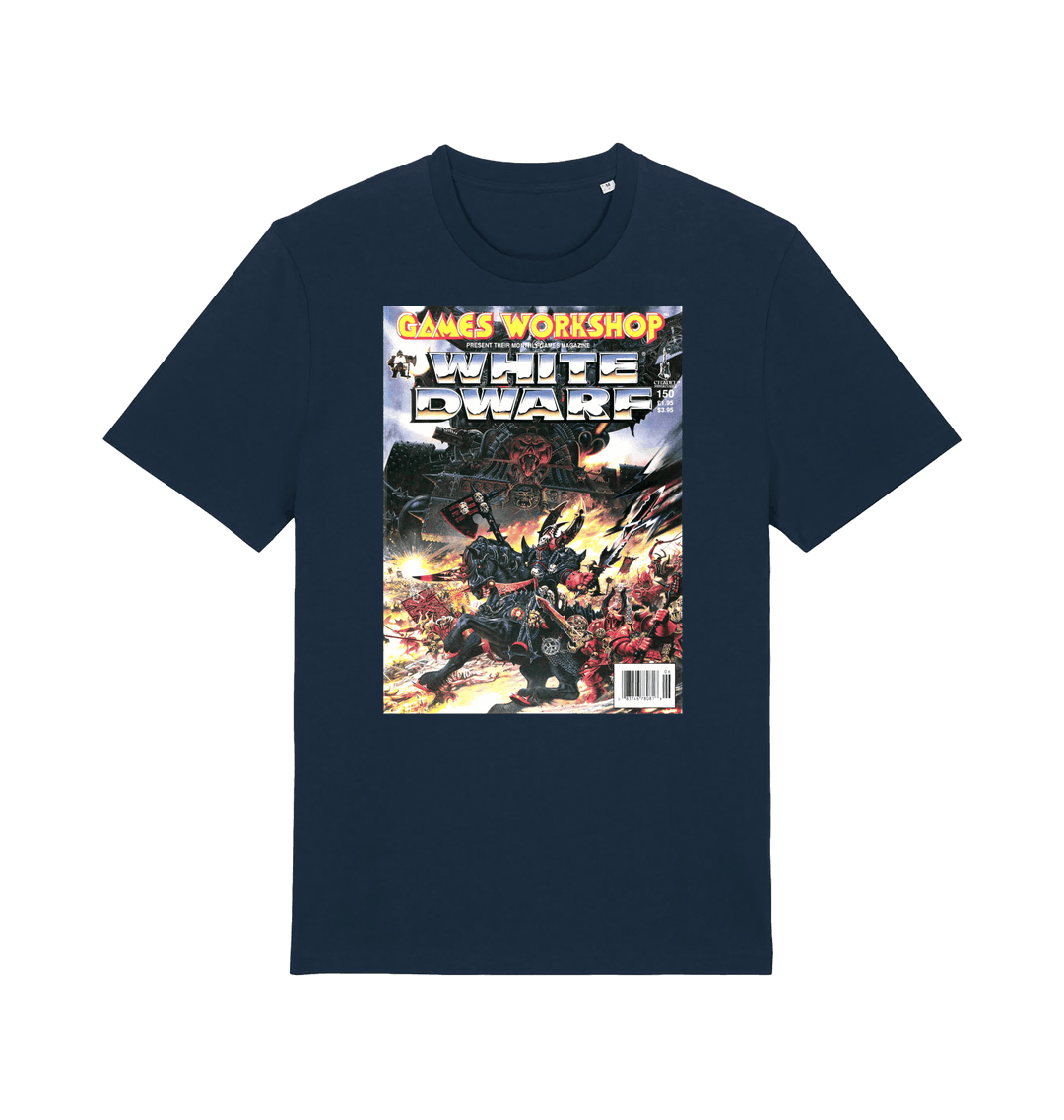 French Navy Printed T-shirt Front